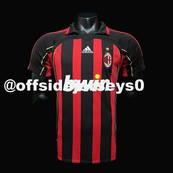 Retro 06 07 AC Milan home