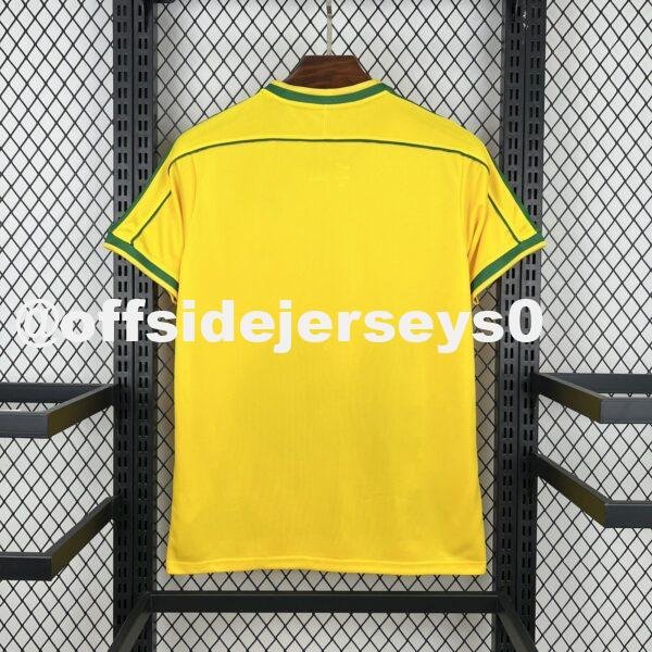 Retro Brazil x Soldier 1998 Home Jersey