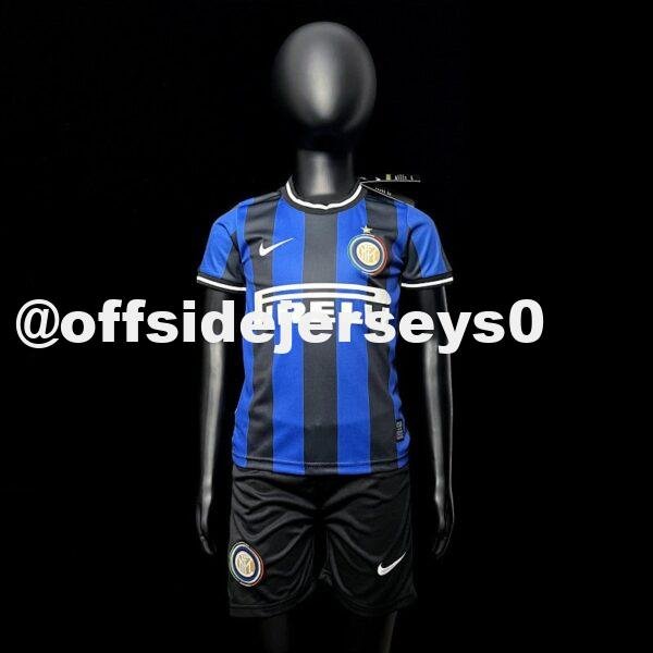 Retro Inter Milan 09 10 Home Kids