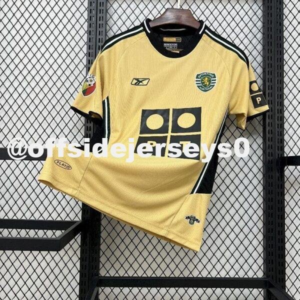 Retro Sporting CP 2003 04 Away Jersey