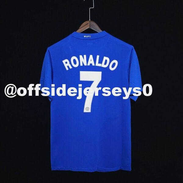 Ronaldo Retro M-u away Blue