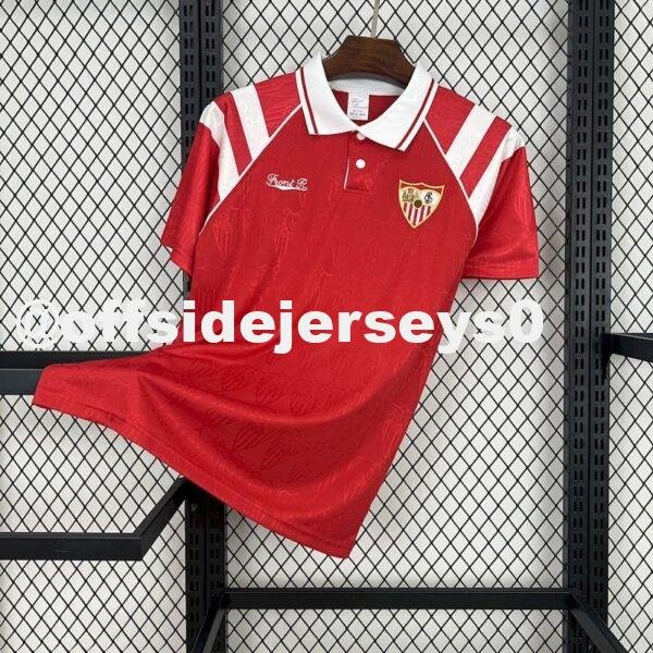 Sevilla FC 1992 93 Away Retro Jersey