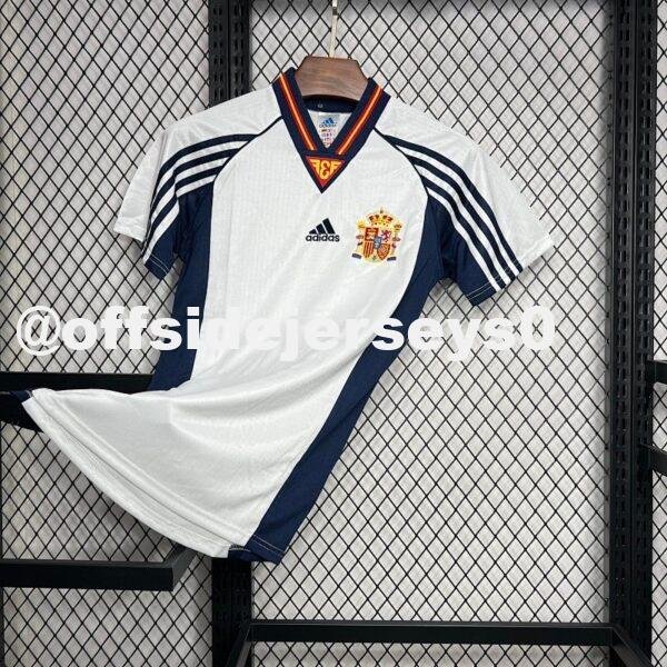 Spain 1998 Away Retro Jersey