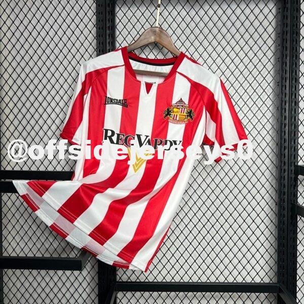 Sunderlandl 2005 06 Home Retro Jersey