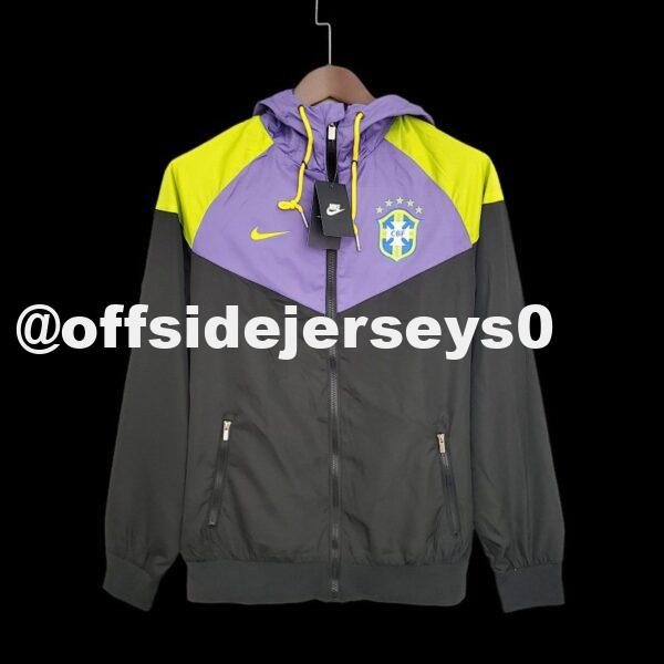 Windbreaker Brazil Purple Black