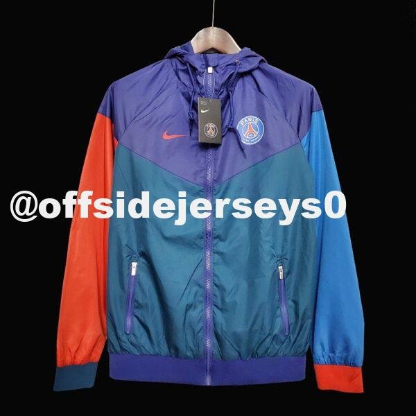 Windbreaker PSG Red Purple Green